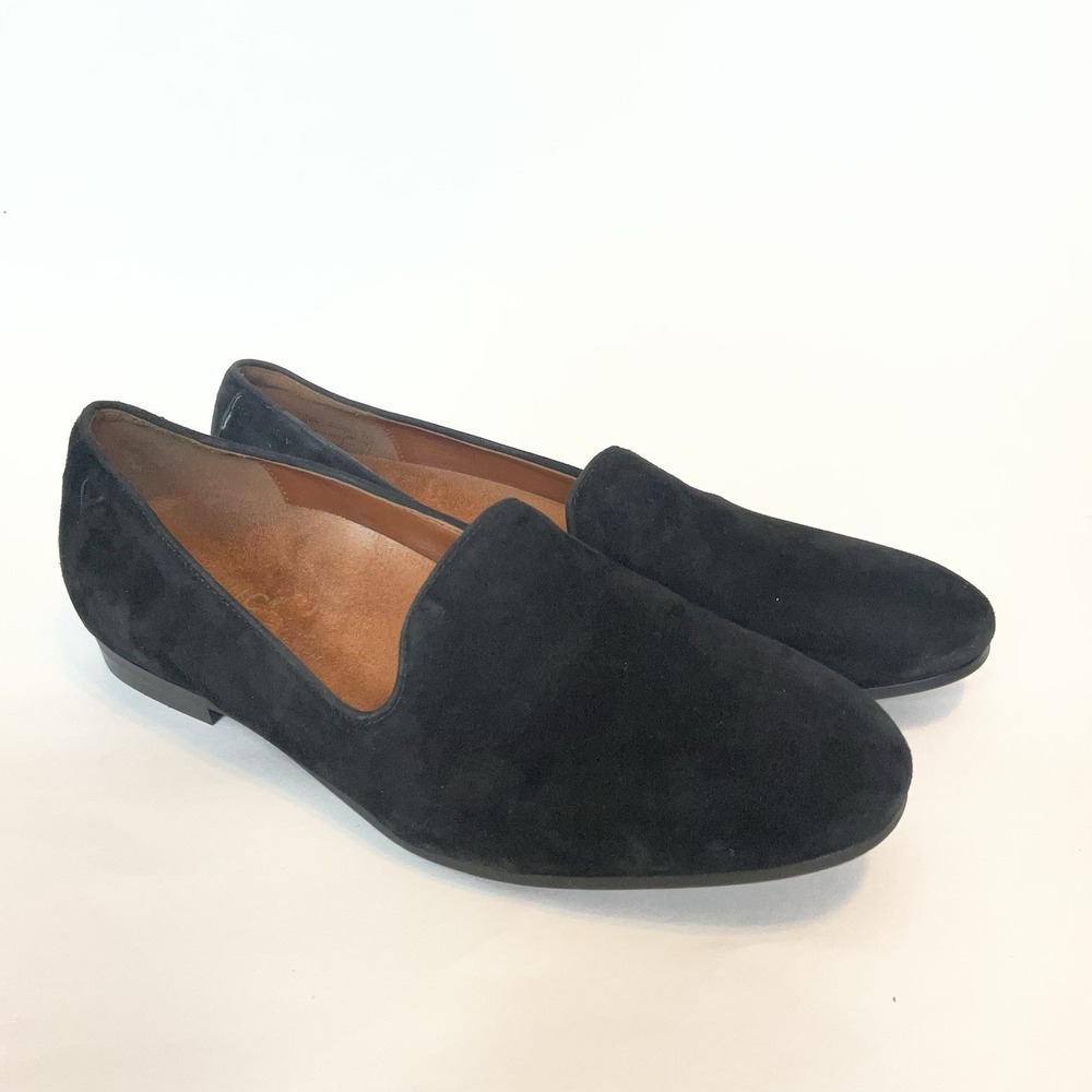 Vionic Willa II Black Suede Flat Slip-On Loafer Comfort Shoe Women's Size 8,5 - Picture 15 of 15